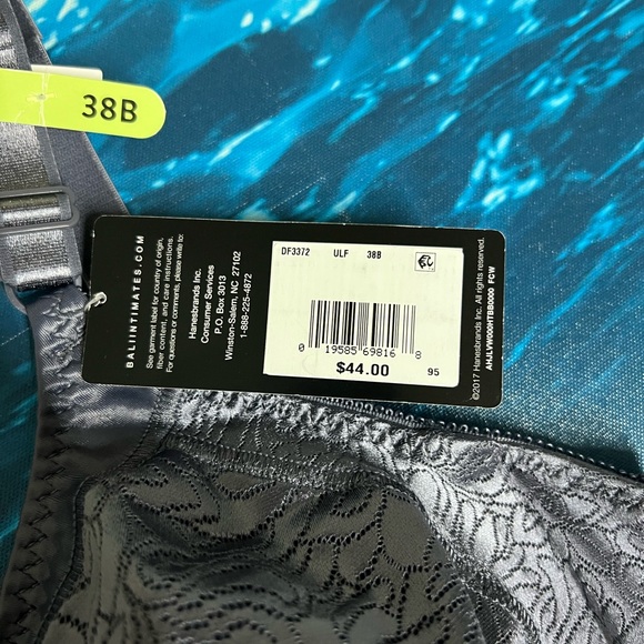 Bali Women's Elegant Black Lace Bra 38B - Picture 6 of 10